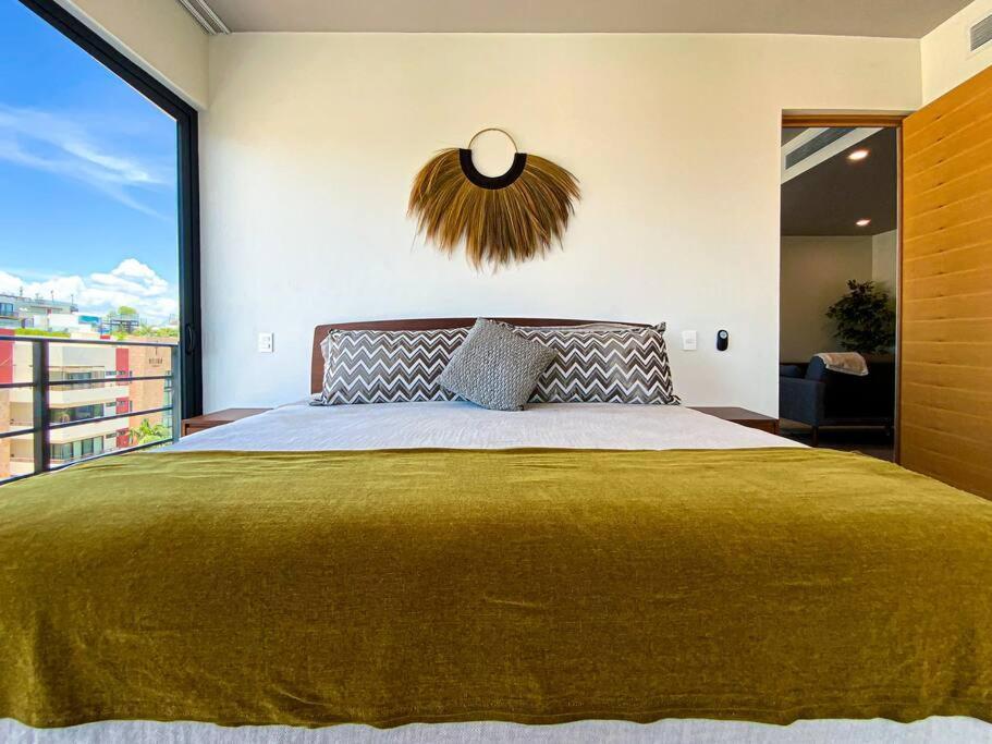 Beautiful + Luxury + Ocean View + Pool Apartment Playa del Carmen Exterior photo
